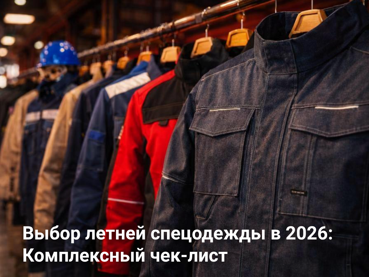 Выбор летней спецодежды в 2026: комплексный чек-лист